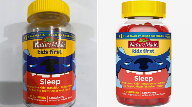 Nature Made Kids Melatonin Gummies 50 Count