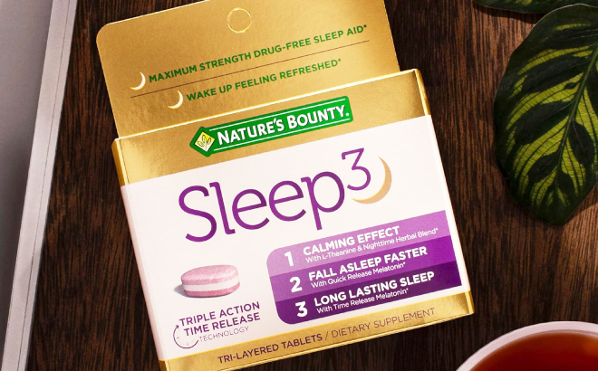 Natures Bounty Melatonin Sleep3 Tablets