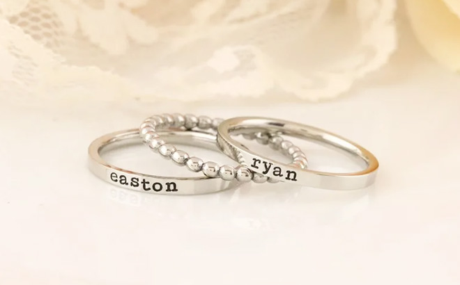 Personalized Minimalist Rings