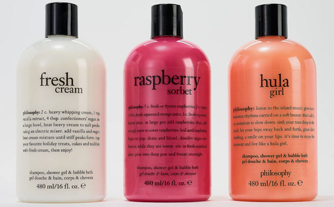 Philosophy Trio of Treats Shower Gel Sets 16oz