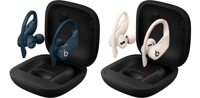 Powerbeats Pro Wireless Earphones in Blue and White