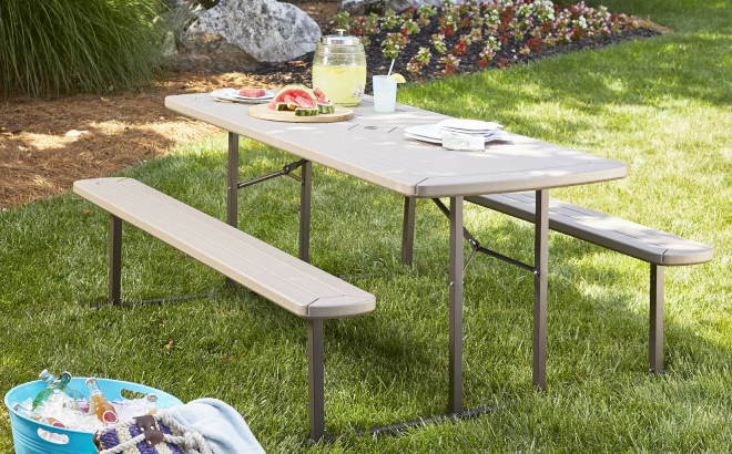 Project Source Folding Picnic Table