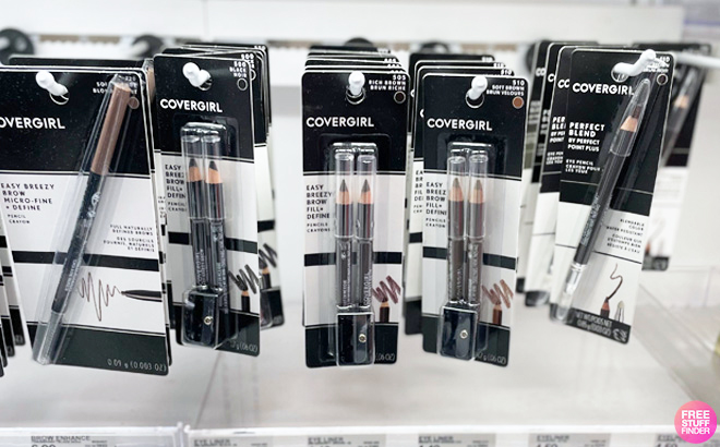 Target CoverGirl Easy Breezy Fill Define Brow Pencil Set on the Shelf