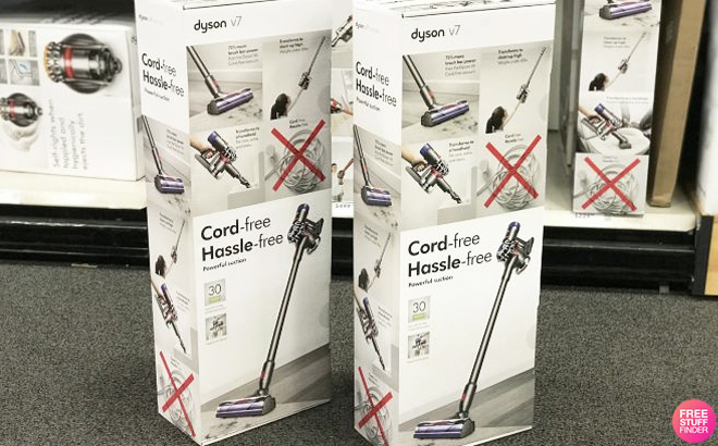 Two Dyson V7 Cordless Vacuum Cleaner