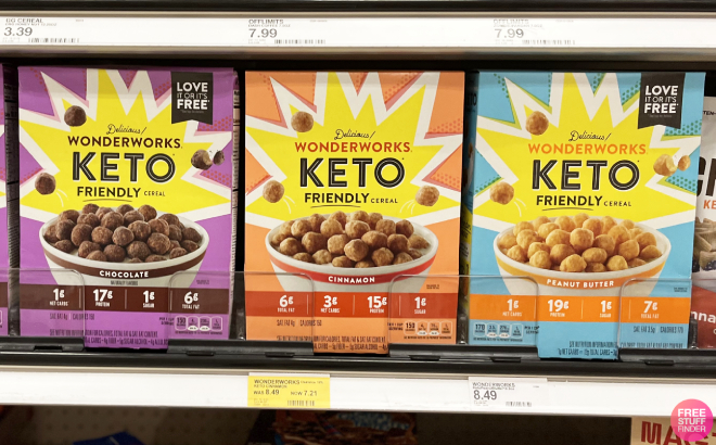 Wonderworks Keto Cereal $1.69 | Free Stuff Finder