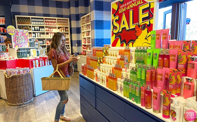 Bath & Body Works - The Semi-Annual Sale is HERE! Get up to 75