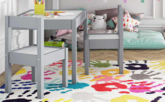 3-Piece Table & Chair Kids Set 