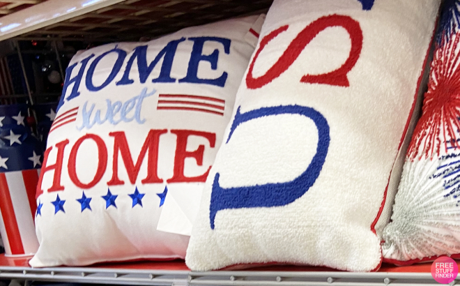 Ashland Home Sweet Home and USA Accent Pillows