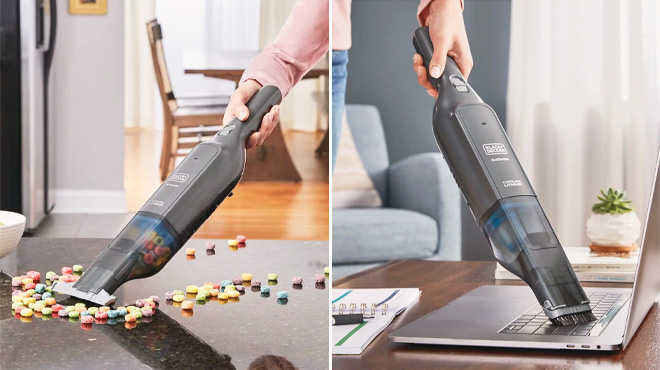 Black Decker Dustbuster Cordless Slim Handheld Vacuum