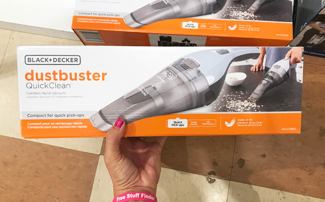 Black Decker Dustbuster Lithium Hand Vacuum