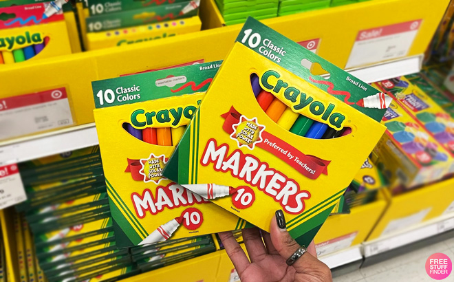 Crayola Broad Line Markers Classic Colors 10 Count