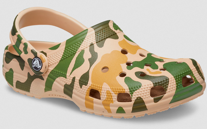 Crocs Classic Printed Camo Clogs