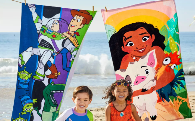 Disney Kids Beach Towels