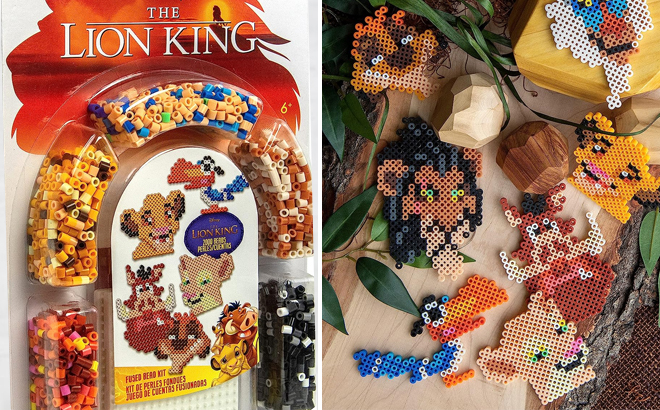 Disney Lion King Perler Beads Kit $8 | Free Stuff Finder