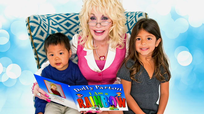 Dolly Parton And Kids Reading Free Book