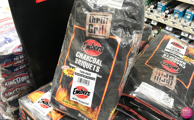 Embers 20 lbs Charcoal Briquets