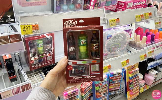 Dr. Pepper Lip Balm 4-Piece Set $4.97 | Free Stuff Finder