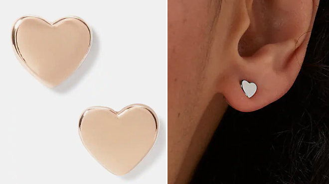 Kate Spade Earrings Heart Studs