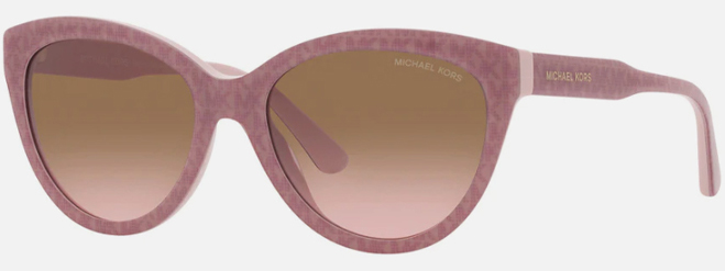 Michael Kors Womens 55mm Sunglasses in Signature Ballet Color