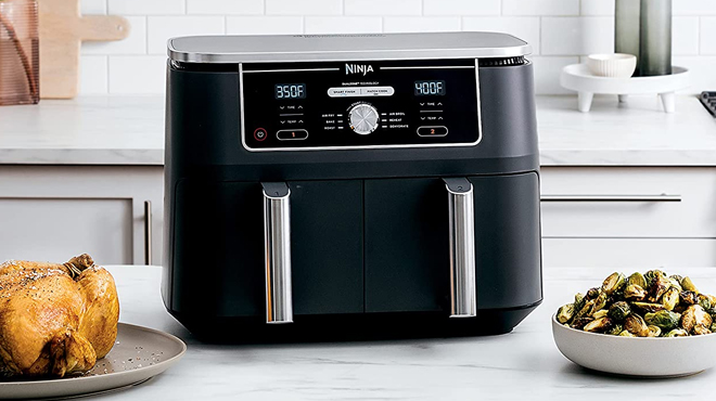 Ninja Foodi 10 Quart DualZone XL 2 Basket Air Fryer