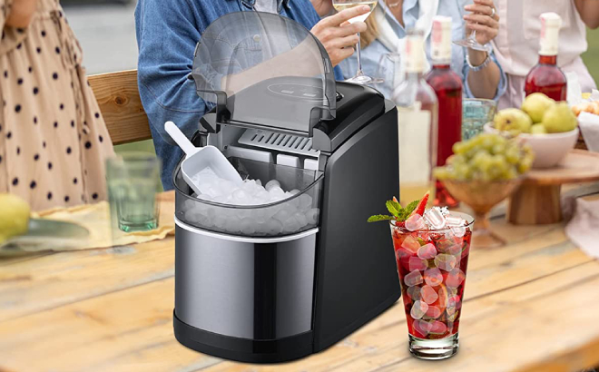 Portable Ice Maker Countertop