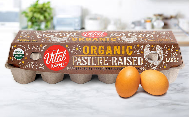 Vital Farms Organic Pasture Raised Dozen Eggs