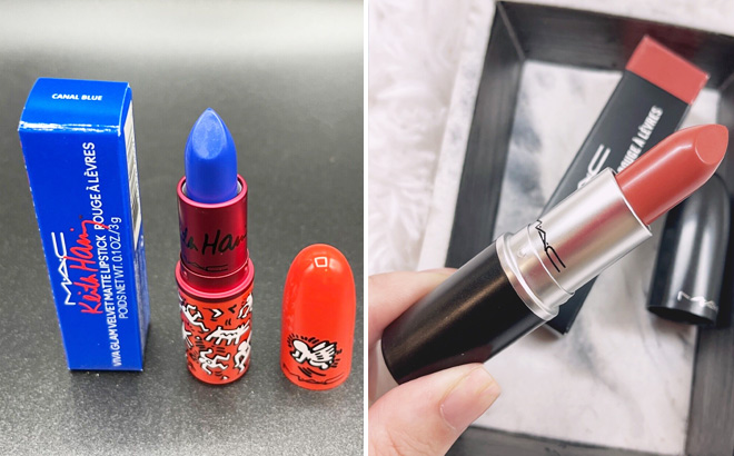MAC x Keith Haring Viva Glam Lipsticks