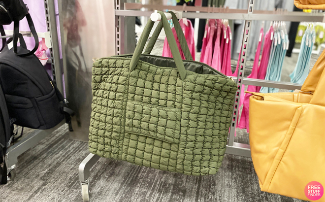 A New Day Green Weekender Bag