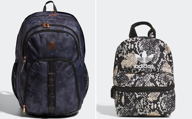 Adidas Prime Backpack and Trefoil 2 0 Mini Backpack