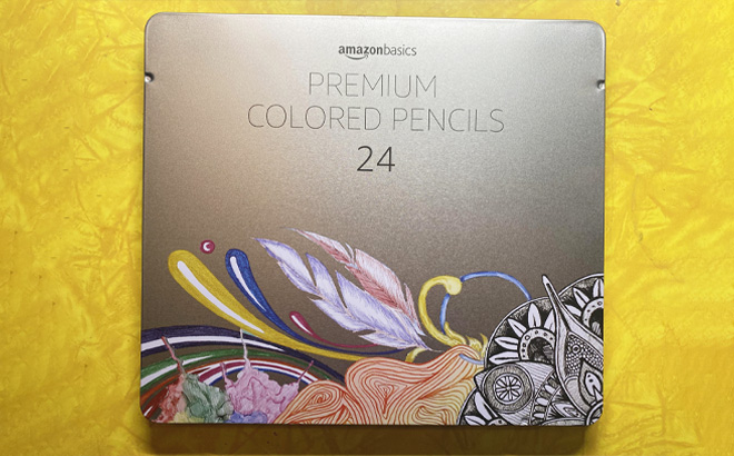 Amazon Basics Premium Colored Pencils 24 Pack