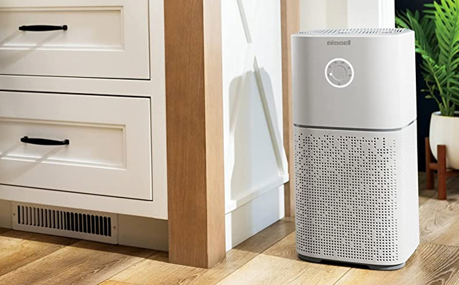 BISSELL Air180 Air Purifier For Home in a Living Room