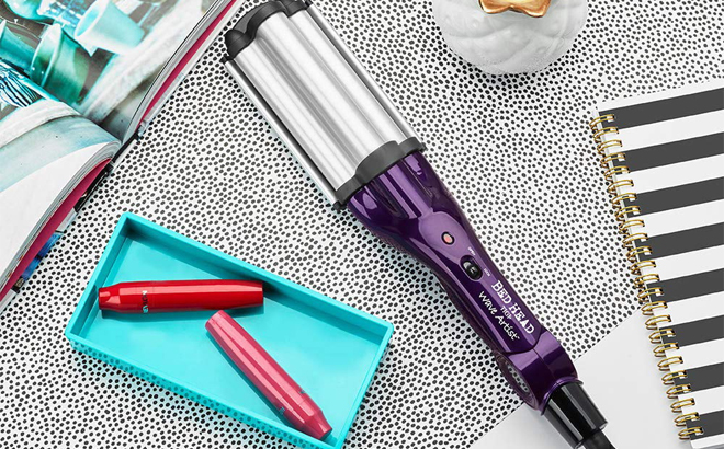 Bed Head Ceramic Wave Artist Deep Waver for Beachy Waves in Purple