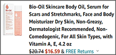 Bio Oil 4 2 Oz Skincare Oil Checkout Screenshot
