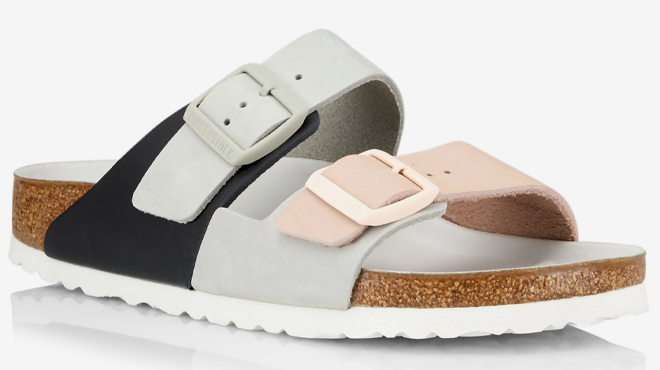 Birkenstock Arizona Colorblock Leather Sandals