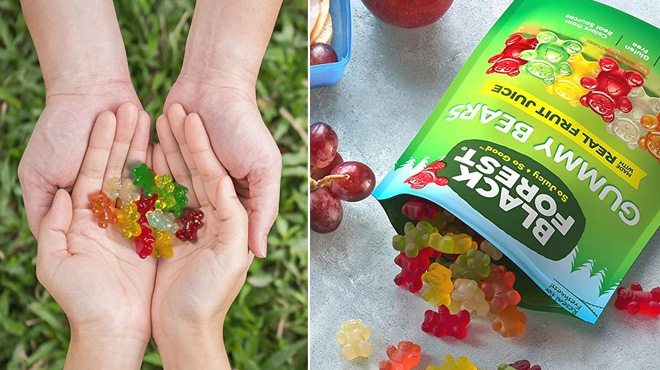 Black Forest Gummy Bears Candy