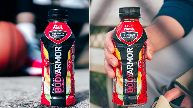 BodyArmor Sports Drinks in Fruit Punch flavor