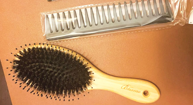 Bsisme Hair Brush Comb 2 Piece Set