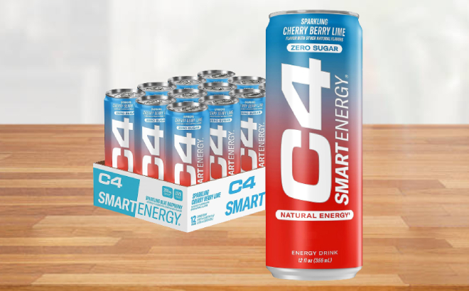 C4 Smart Energy Drink 12 Pack