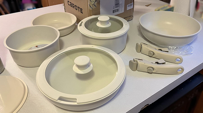 Carote 8-Piece Cookware Set $69 Shipped
