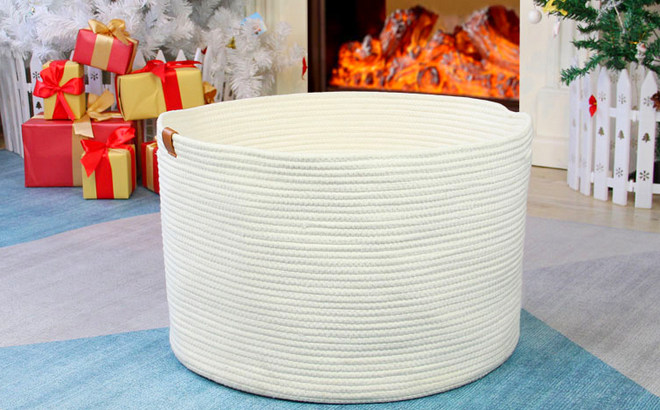 Casaphoria XXXLarge Cotton Rope Basket