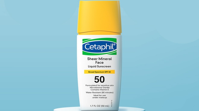 Cetaphil Sheer Mineral Liquid Sunscreen