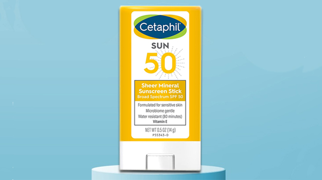 Cetaphil Sheer SPF 50 Sunscreen Stick