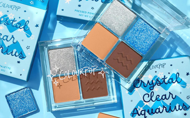 Colourpop Crystal Clear Aquarius Shadow Palette