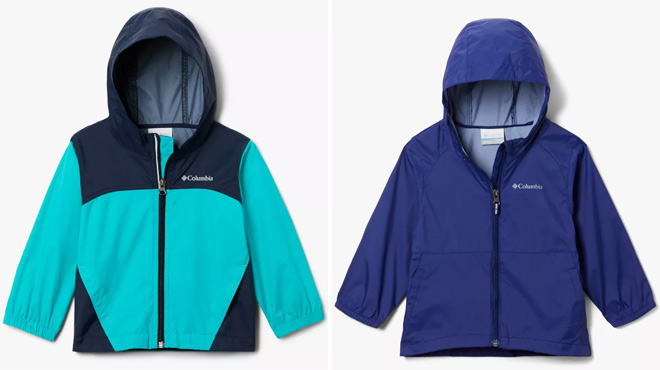 Columbia Boys and Girls Toddler Rain Jackets