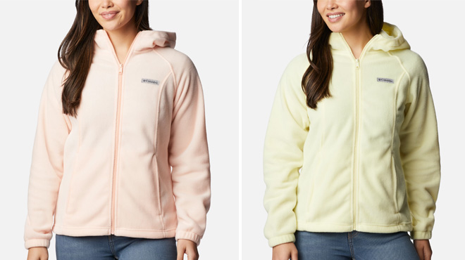 Columbia Womens Benton Springs Full Zip Fleece Hoodie