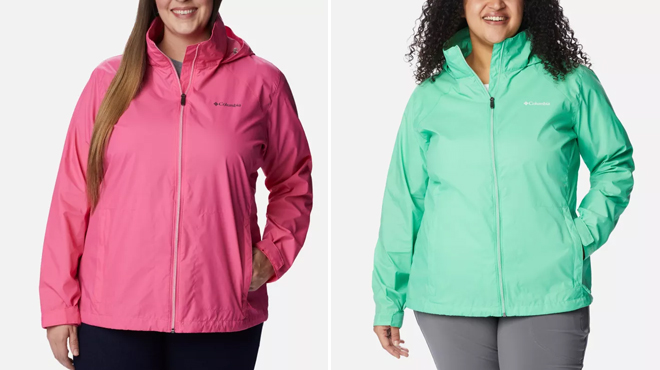 Columbia Womens Switchback III Rain Jacket Plus Size