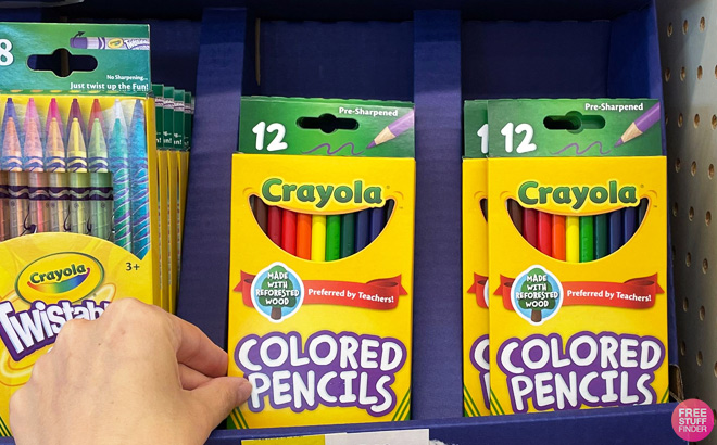 Crayola 12 Piece Colored Pencil Set