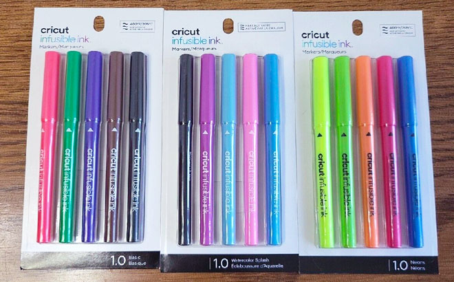 Cricut Infusible Ink Pens 5 Pack