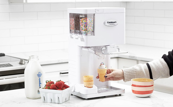 Cuisinart Ice Cream Maker Machine 1 5 Quart