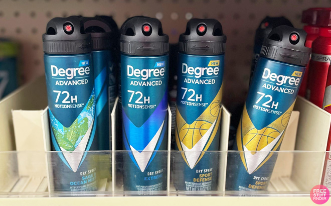 Degree Deodorant Spray